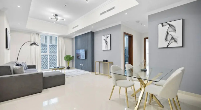 Pure Living - Beautiful 1BR With View of Burj Khalifa, Забронировать Апартаменты/квартира Дубай Эмират Дубай, рядом с Дубайский аквариум
