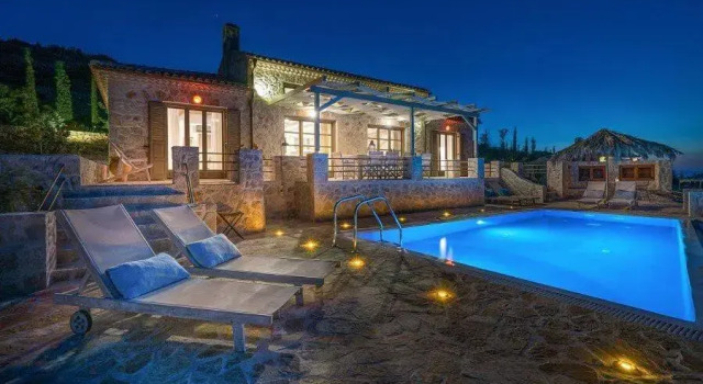 Вилла Luxury Zakynthos Villa Moore Villa 8 Guests - 4 Bed Agios Nikolaos