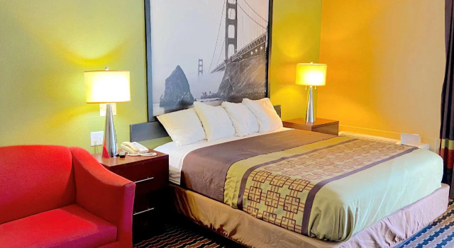 Двухместный номер Standard Super 8 by Wyndham Rocky Mount I-95 EXIT 145