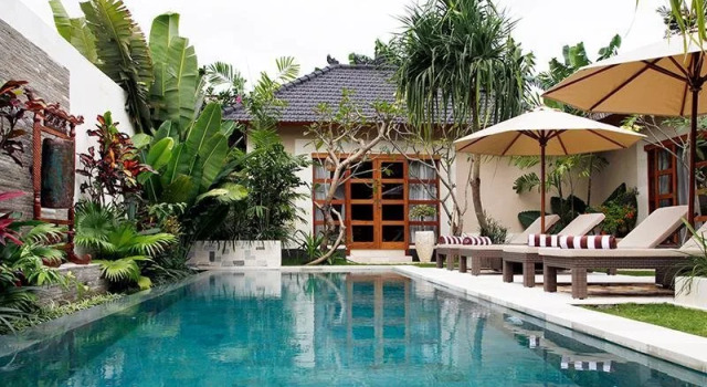 Villa Dayak, Rezervovat Vila Chaty v Bali, Chalupa