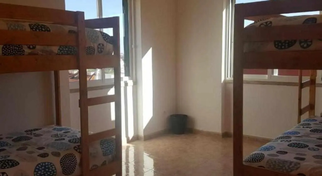 Кровать в общем номере Hostel Zabava