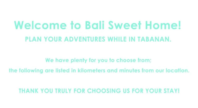 Семейный номер Standard с видом на сад Coliving Bali SWEET HOME Tabanan,Daily & Monthly Stay,Kost Bulanan