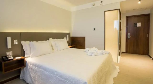 Двухместный номер Deluxe Bugan Recife Boa Viagem Hotel - by Atlantica