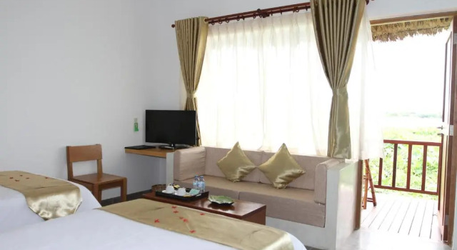 Бунгало Deluxe Mekong Riverside Boutique Resort & Spa