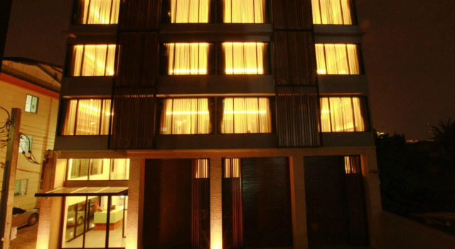 Кровать в общем номере The Bangkok Major Suite