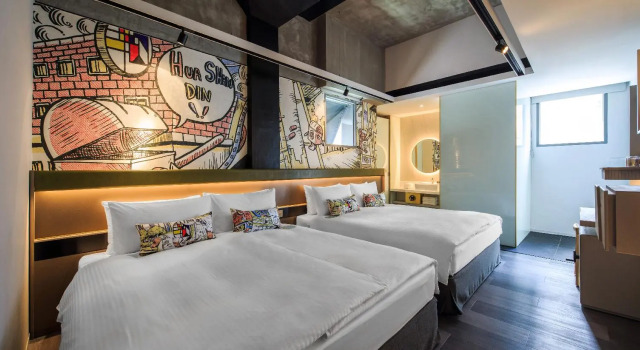 Четырёхместный номер Superior Cosmos Hotel Huashan Town