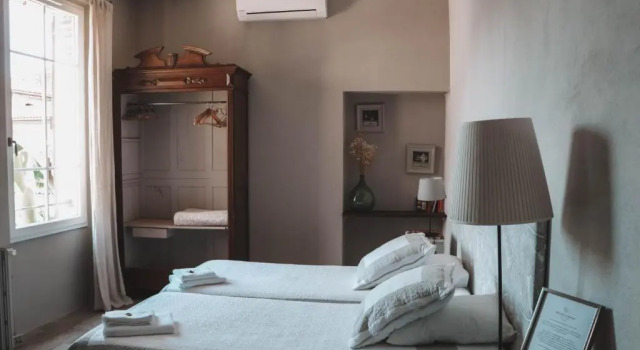 Standard double chambre Vue piscine Maison dHotes Delga