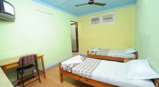 Семейный номер Standard с балконом и с красивым видом из окна Hotel Himalaya Yoga