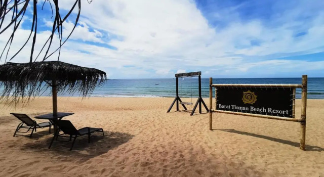 Номер Standard seafront The Barat Tioman Beach Resort