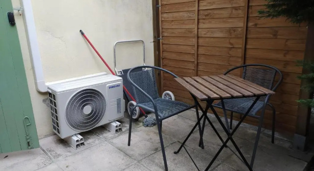Petit Studio, terrasse, jardinet, climatisation, wifi