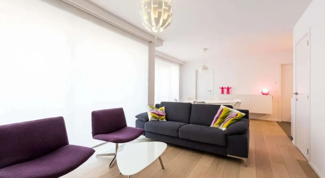 Apartment With Sea View and Balcony in Belgium