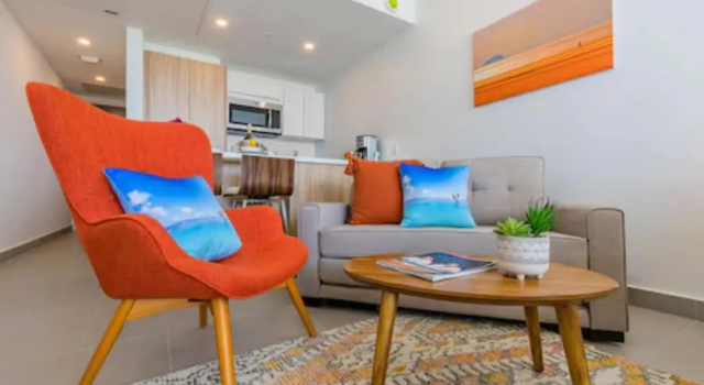 Студия Deluxe с балконом Azure Beach Residences
