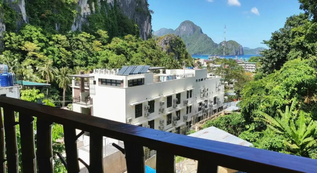 Двухместный номер Deluxe с видом на море El Nido Viewdeck Cottages