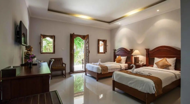 Трёхместный номер Superior Vila Shanti Beach Hotel