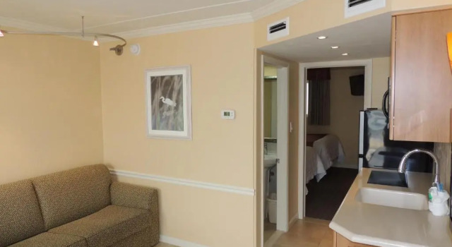 Люкс с видом на море Fleur de Lis Beach Motel