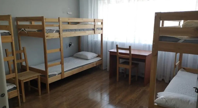 Кровать в общем номере The Place Astana Hostel