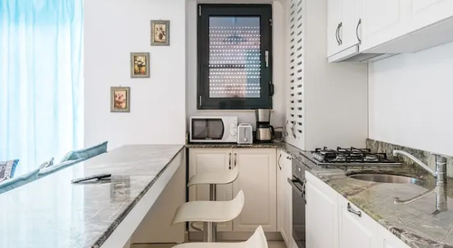 Апартаменты c 1 комнатой с видом на море SnS Apartament in Vila Sophia