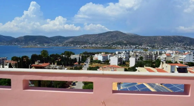 Вилла Pink House with panoramic view to Porto Rafti