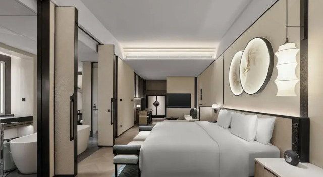 Двухместный номер Standard с видом на залив Banyan Tree Yangcheng Lake