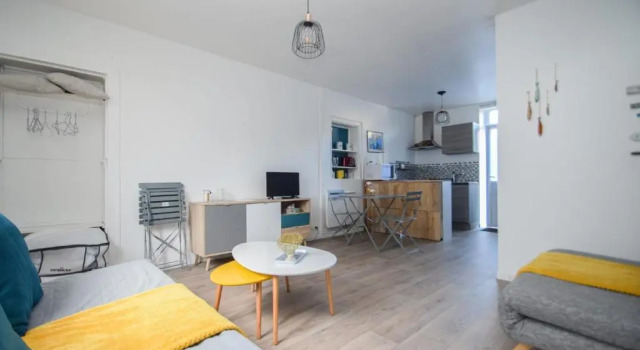 Grand studio au coeur de Dinard à 1min du marché et 6min plage de l'Écluse, Rezerwuj Hotel Dinard 