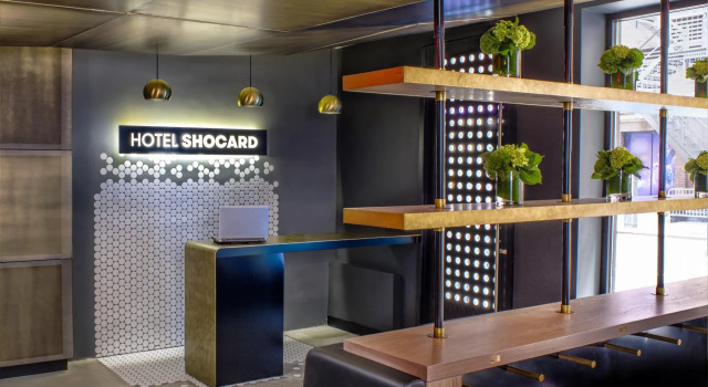Hotel Shocard Broadway, Times Square, Забронировать Отель Отели Нью-Йорка с парковкой, рядом с Театр Lyceum, Парковка