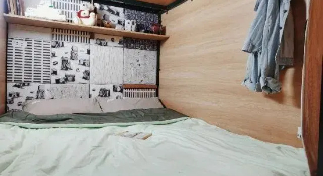 Кровать в общем номере Auntie Liêns Homestay