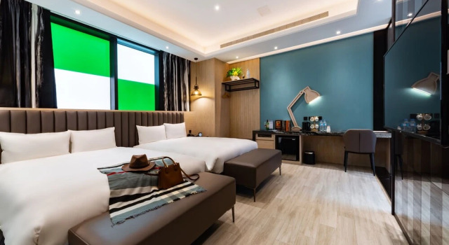Четырёхместный семейный номер Standard Norway Forest Motel - Wen Chuang Branch