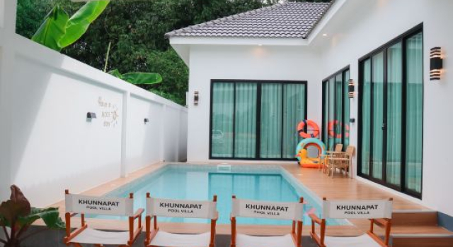 Khunnapat Pool Villa Pattaya, Забронировать Отель Нонг-Пру Паттайя
