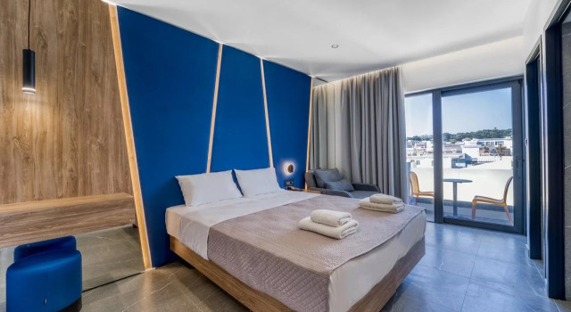 Island Sea Side Hotel, Забронировать Отель Отели Родоса с парковкой, рядом с Эгейский университет, Парковка