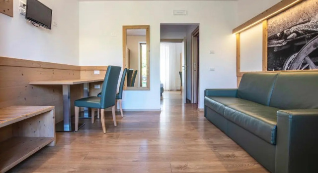 Четырёхместный номер Standard с видом на сад Agriturismo Al Maniero
