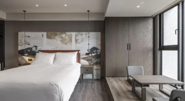 Трёхместный номер Superior с видом на океан Lakeshore Hotel Hualien Taroko