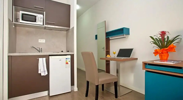 Одноместный номер Economy Apparthôtel Odalys City - Tours Le Jardin des Lettres