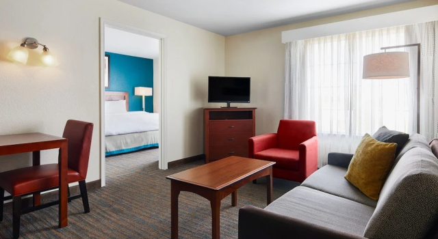 Люкс c 1 комнатой Residence Inn Norfolk Downtown