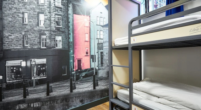 Кровать в общем номере St Christophers Edinburgh - Old Town