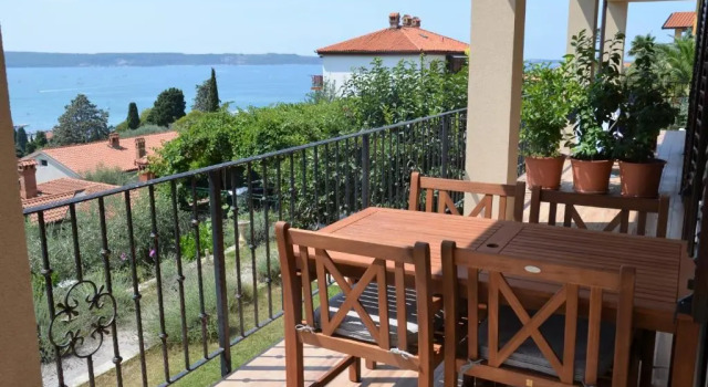 Апартаменты с 2 комнатами с видом на море Apartments Ostanek 2