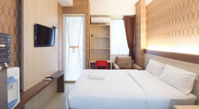 Minimalist and Good Studio at Vivo Apartment By Travelio