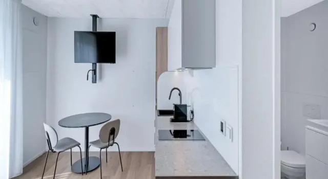 Апартаменты Цокольный этаж с балконом MOOI Apartments Biel