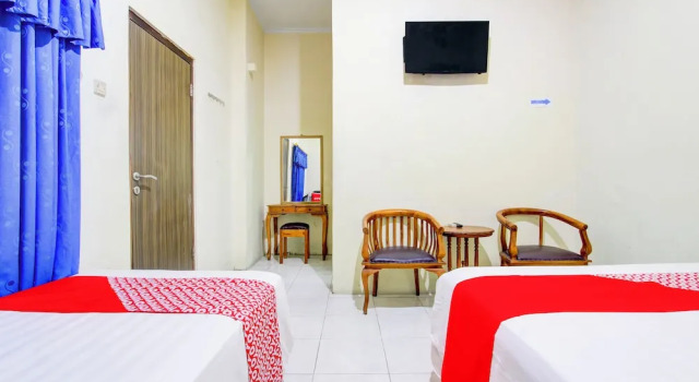 Номер Deluxe Hotel O Jalan Malioboro Near Stasiun Tugu Yogyakarta Formerly Hotel Baru