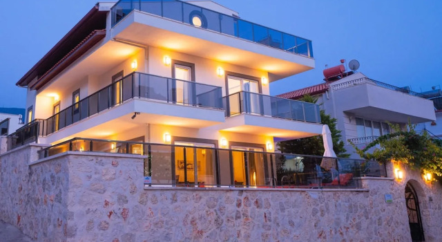 Villa With 5 Bedrooms in Kalkan, With Wonderful sea View, Private Pool, Terrace