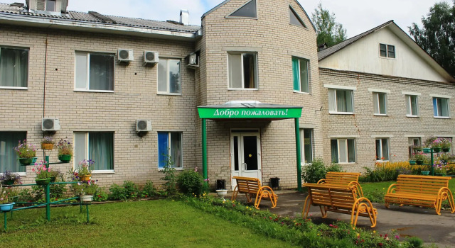 Кровать в общем номере Солониха