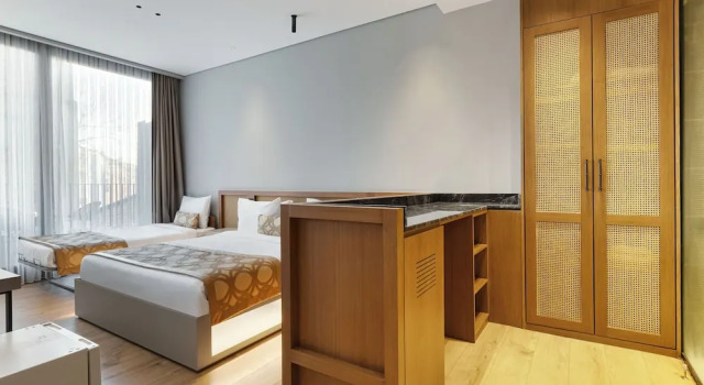 Трёхместный номер Deluxe с балконом Galata Rasso Hotel