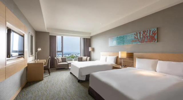 Семейный номер Deluxe с видом на океан Lakeshore Hotel Hualien