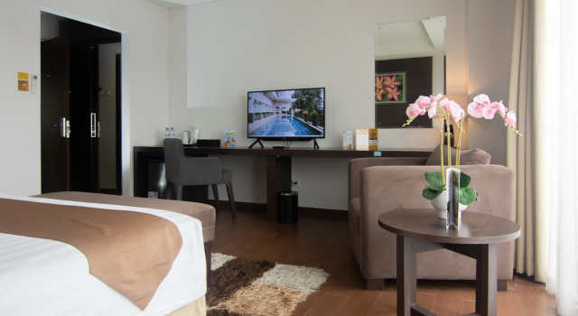 Exécutive chambre Grande Padjadjaran Hotel