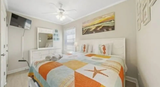 Номер Standard c 1 комнатой Life's A Beach - Walk To Everything In Historic Carolina Beach! 1 Bedroom Condo by RedAwning