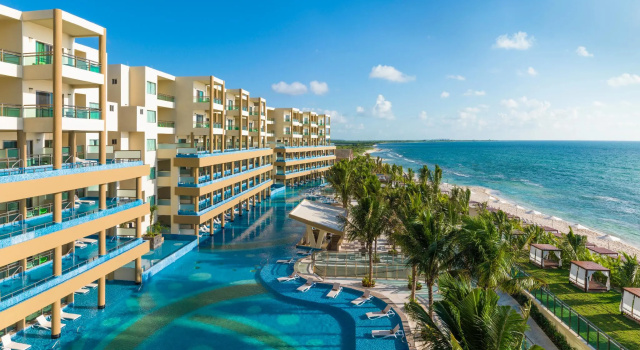 Люкс Swim Up с 2 комнатами oceanfront Generations Riviera Maya Oceanfront Family Resort, All & More Inclusive