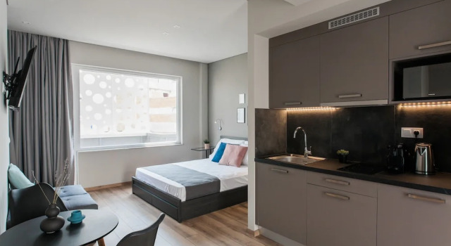 Апартаменты c 1 комнатой WYZ Athens Apartments by UPSTREET