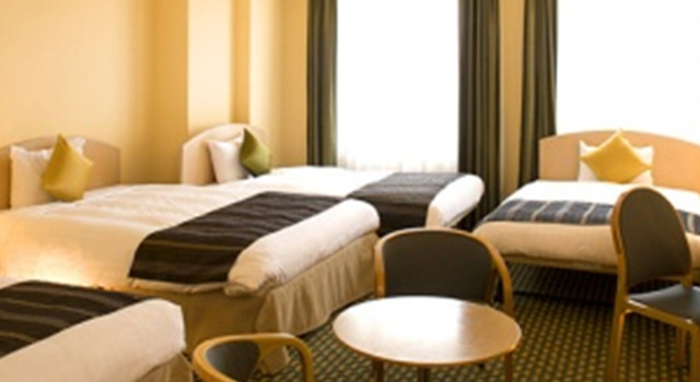 Четырёхместный номер Standard Miyako City Osaka Tennoji