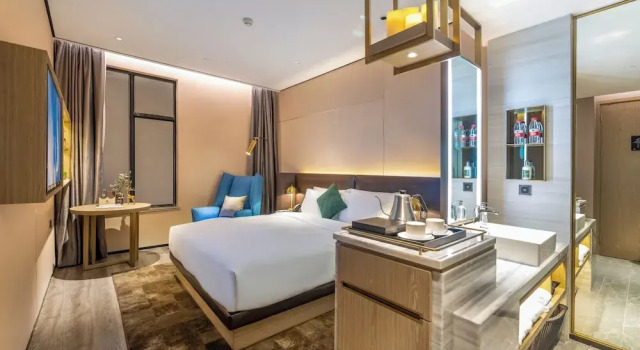 Номер Superior Echarm Plus Hotel Ouzhuang Metro Station Branch
