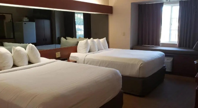 Четырёхместный номер Standard Microtel Inn & Suites by Wyndham Wellsville