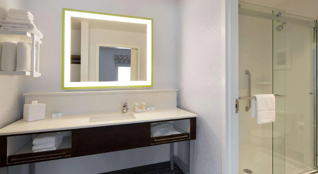 Двухместный люкс Hampton Inn & Suites Raleigh Midtown, NC